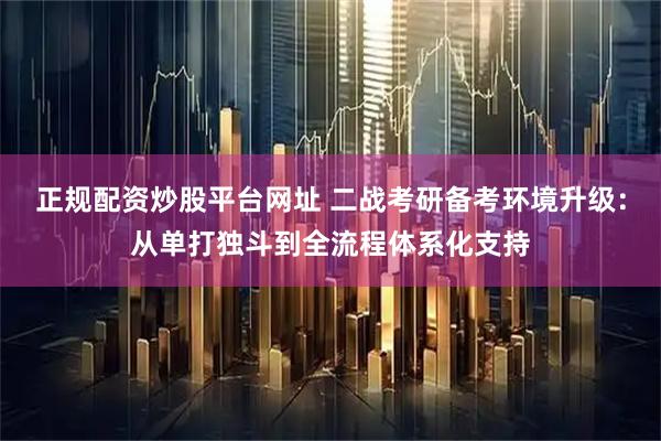 正规配资炒股平台网址 二战考研备考环境升级：从单打独斗到全流程体系化支持